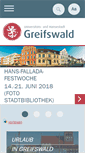 Mobile Screenshot of greifswald.de